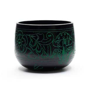 Cauldron Singing Bowl - Magic Mushroom - Green (15cm)