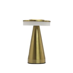 Touch Lamp - Tall Stem Bronze/Gold - USB (C) - Rechargeable  (400 Watt)