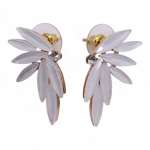 Pearl - Vintage Glass - Faries - Earrings