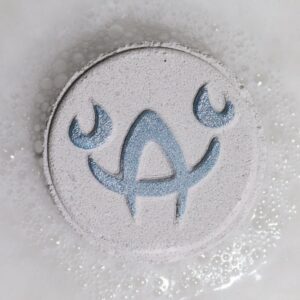 Set of Zodiac Bath Fizzers with Horoscope -  Cancer